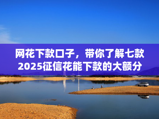 网花下款口子，带你了解七款2025征信花能下款的大额分期app