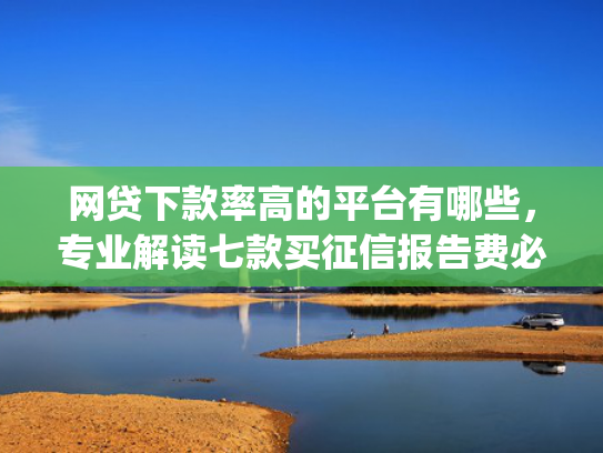 网贷下款率高的平台有哪些，专业解读七款买征信报告费必下款的app  第1张