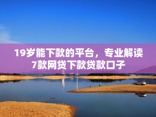 19岁能下款的平台，专业解读7款网贷下款贷款口子