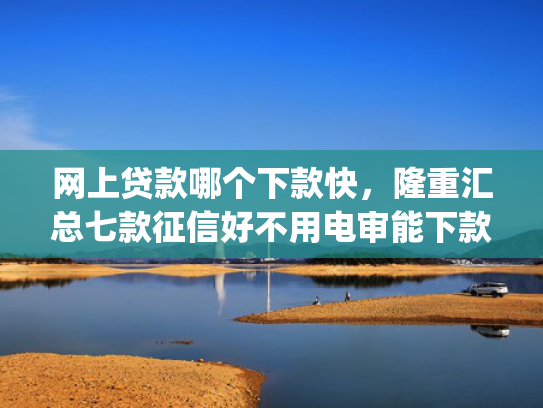 网上贷款哪个下款快，隆重汇总七款征信好不用电审能下款的app