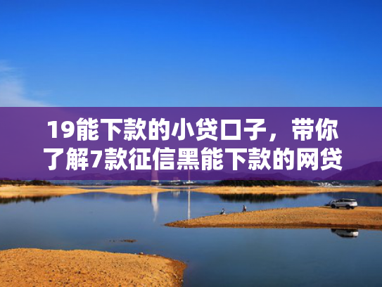 19能下款的小贷口子，带你了解7款征信黑能下款的网贷口子