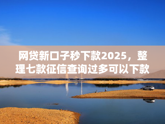 网贷新口子秒下款2025，整理七款征信查询过多可以下款的app
