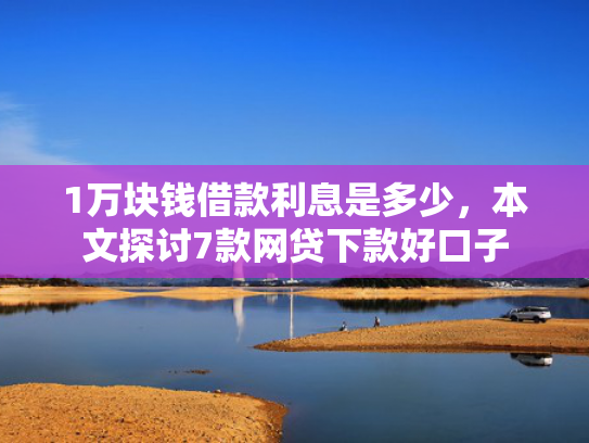 1万块钱借款利息是多少，本文探讨7款网贷下款好口子  第1张