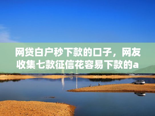 网贷白户秒下款的口子，网友收集七款征信花容易下款的app  第1张