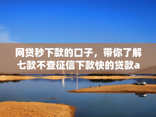 网贷秒下款的口子，带你了解七款不查征信下款快的贷款app  第1张