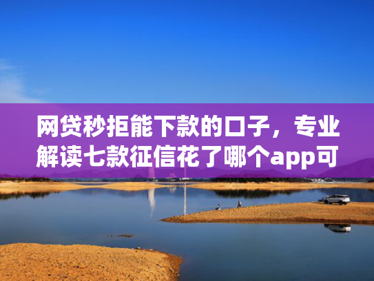 网贷秒拒能下款的口子，专业解读七款征信花了哪个app可以下款  第1张