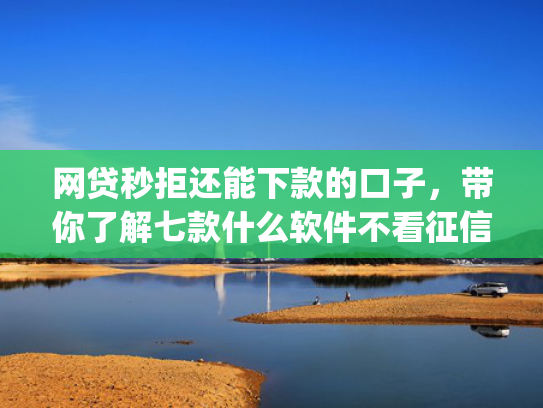 网贷秒拒还能下款的口子，带你了解七款什么软件不看征信秒下款app  第1张