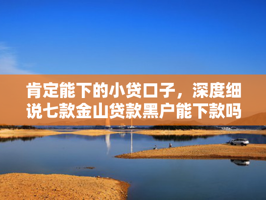 肯定能下的小贷口子，深度细说七款金山贷款黑户能下款吗