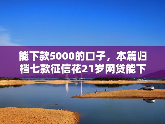 能下款5000的口子，本篇归档七款征信花21岁网贷能下款吗