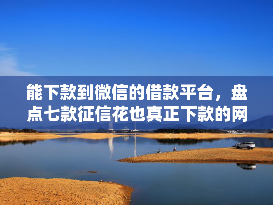 能下款到微信的借款平台，盘点七款征信花也真正下款的网贷
