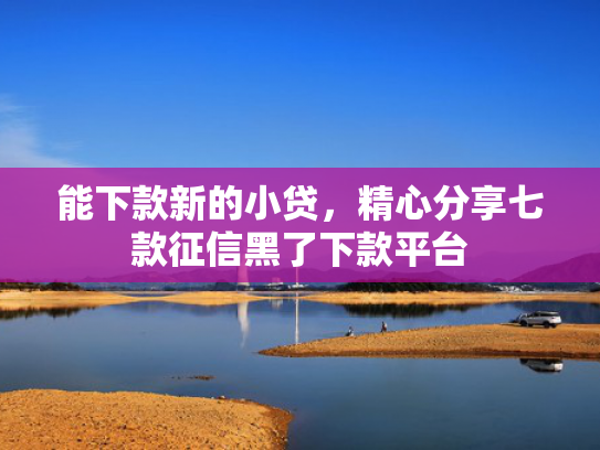 能下款新的小贷，精心分享七款征信黑了下款平台  第1张