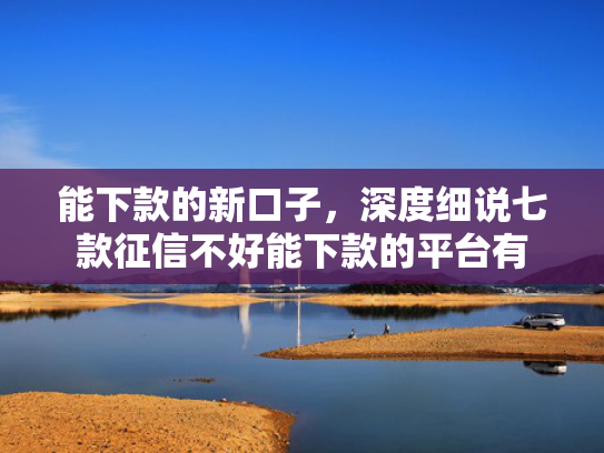 能下款的新口子，深度细说七款征信不好能下款的平台有