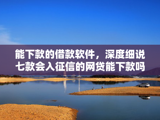 能下款的借款软件，深度细说七款会入征信的网贷能下款吗