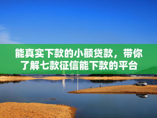 能真实下款的小额贷款，带你了解七款征信能下款的平台