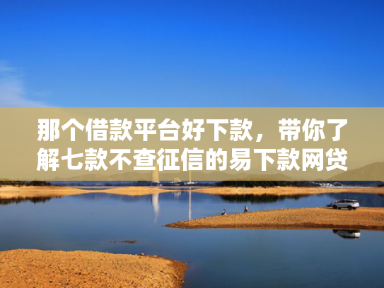 那个借款平台好下款，带你了解七款不查征信的易下款网贷