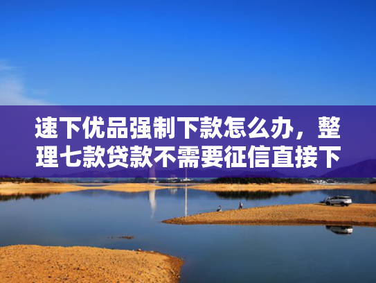 速下优品强制下款怎么办，整理七款贷款不需要征信直接下款