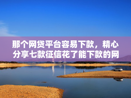 那个网贷平台容易下款，精心分享七款征信花了能下款的网贷吗