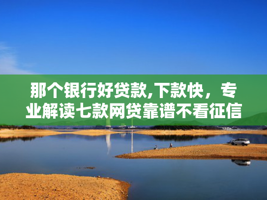 那个银行好贷款,下款快，专业解读七款网贷靠谱不看征信秒下款