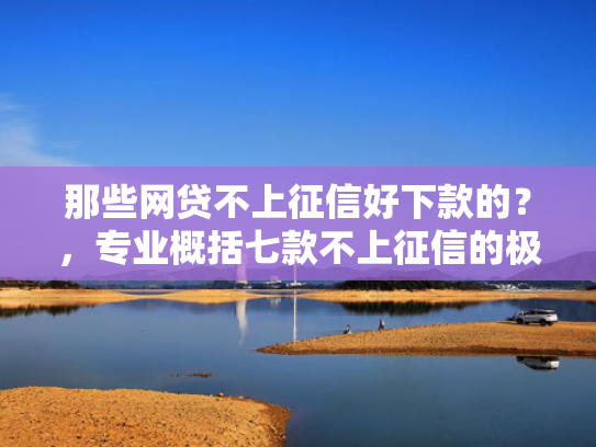 那些网贷不上征信好下款的？，专业概括七款不上征信的极速下款网贷  第1张