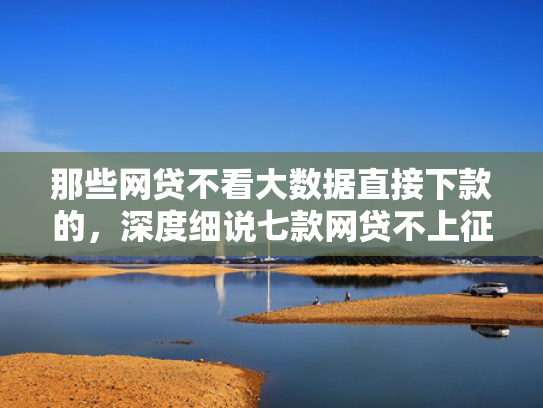 那些网贷不看大数据直接下款的，深度细说七款网贷不上征信口子好下款