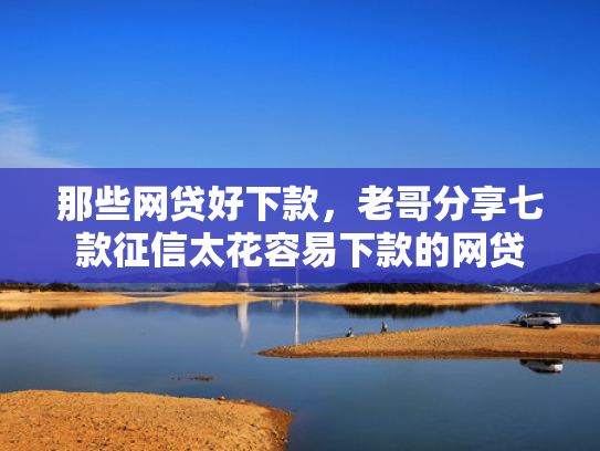 那些网贷好下款，老哥分享七款征信太花容易下款的网贷