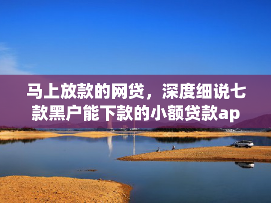 马上放款的网贷，深度细说七款黑户能下款的小额贷款app