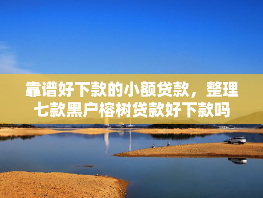靠谱好下款的小额贷款，整理七款黑户榕树贷款好下款吗