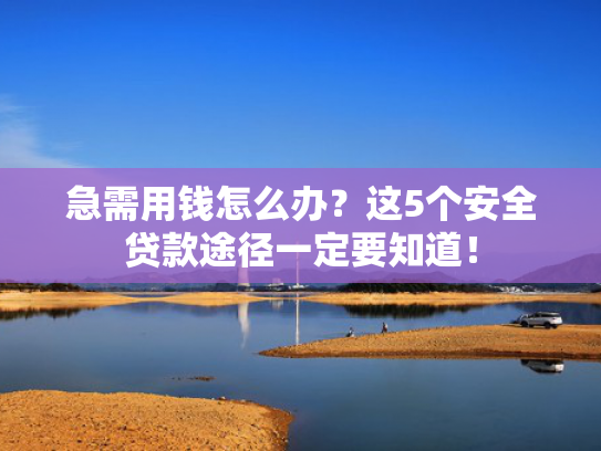 借钱的好口子推荐5个哪个网贷不看征信容易下款